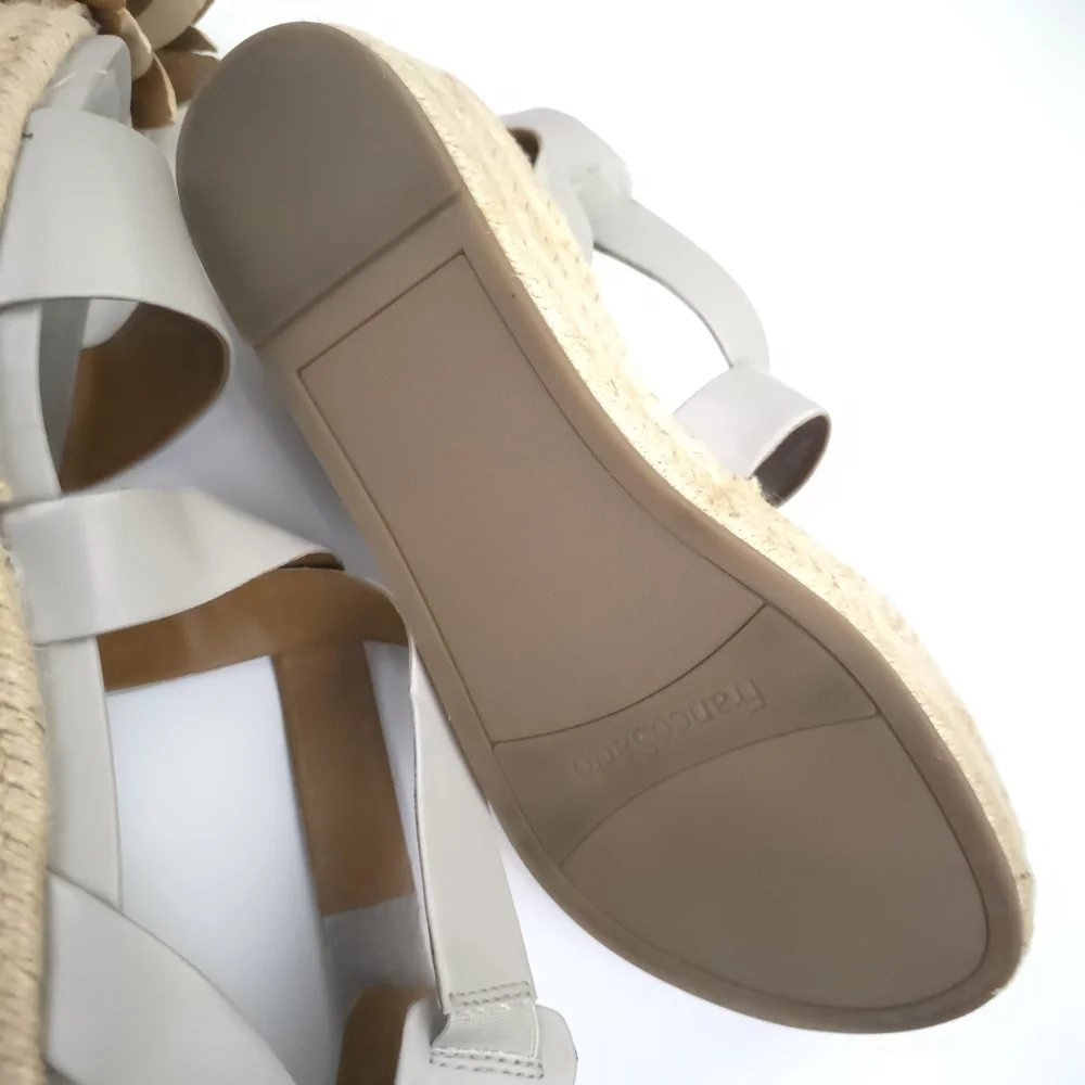 Franco Sarto Gray Espadrille Sandals